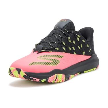 Imagem de Skechers Tênis masculino Viper Court Rally Pickleball, Coral/Multi, 40