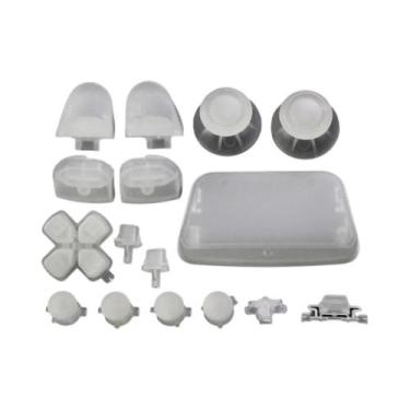 Imagem de Kit De Botões D-pad E Share Para Controle PS5 JCD V2.0 020, Capa De Su