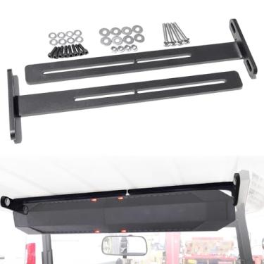 Imagem de Lesiyou Suporte de alto-falante para carrinho de golfe, compatível com SE18, SE/SEB26, SEDS32 Soundbars, suporte de montagem de alto-falante em forma de T, suporte em T ajustável para carrinho de