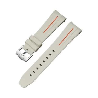 Imagem de Pulseira De Borracha Unissex De 22mm Para Relógio Blancpain X Swatch C