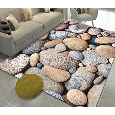 Imagem de Tapete antiderrapante tapete de área 3D sala de jantar tapete de chão de estar tapete de quarto antiderrapante macio lavável tapete F-200 * 300cm (cor: A, tamanho: 140 * 200cm)