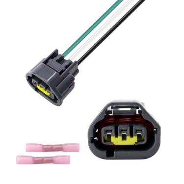 Imagem de HiSport Chicote de fiação do conector do sensor de posição da árvore de cames 5019962AA compatível com Dodge Ram 1500 2500 3500, B1500 B2500 B3500, substituição para Jeep Grand Cherokee, Chrysler 300