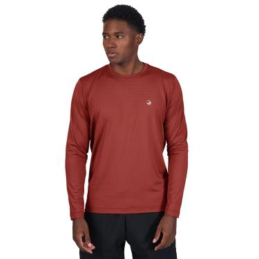 Imagem de Cobra D'Agua, Camiseta Dif Desempenho Active Flex, Manga Longa, Dry Fit, UV50+, Vermelho, M