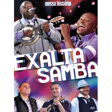 Imagem de Box Exaltasamba Nossa História 3 CDs + DVD Original - SOM LIVRE