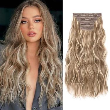 Imagem de Extensões de cabelo REECHO HE001 Natural Synthetic 20" 200g