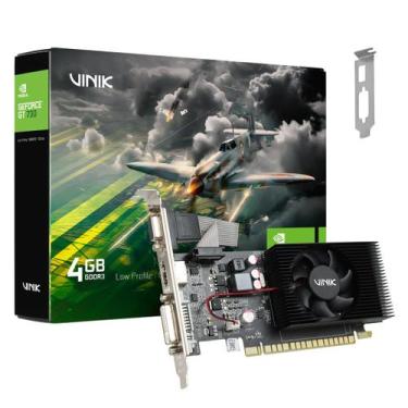 Imagem de Gpu Nvidia Geforce Gt 730 4gb Ddr3 128 Bits Vinik Low Profile Gpuk7304