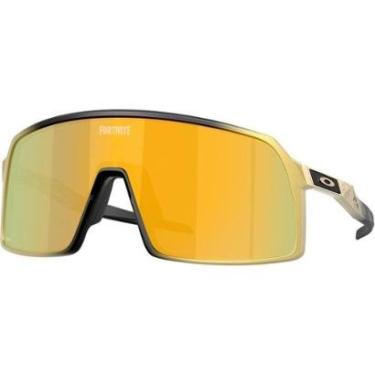 Imagem de Óculos de Sol Oakley Sutro X Fortnite Midas Prizm 24k-Masculino