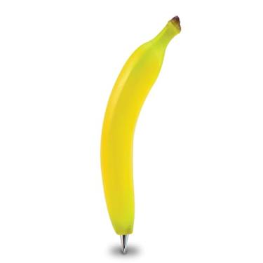 Imagem de Planet Pens Caneta de escrita de banana – acessórios exclusivos de mesa de escritório e artigos de papelaria, canetas divertidas para adultos e crianças, canetas de banana para escola e escritório,