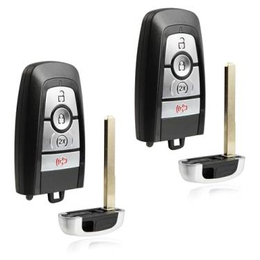 Imagem de 2 chaves de substituição sem chave para Ford F250 F350 F450 F550 F600 F650 F600 F750 Maverick Ranger Transit (M3N-A3C108397, 164-R8333397, 164-R8333397, 164-R8333397, 164-R83333 , 5945 817)