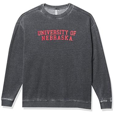 Imagem de Chicka-d Camiseta feminina campus, carvão, pequeno