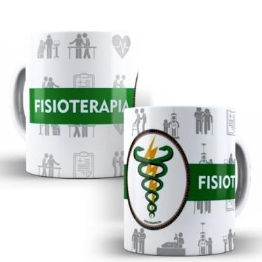 Imagem de Caneca Branca Profissão Fisioterapia