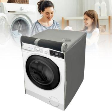 Imagem de Capa para lavadora electrolux 11kg lfe11 impermeável - Clean Capas, CI