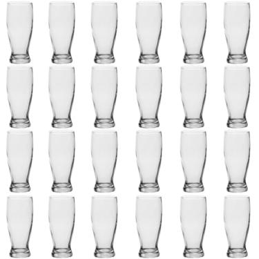 Imagem de Jogo de Copos de Vidro 24 peças Tulipa Chopp Cerveja 350ml