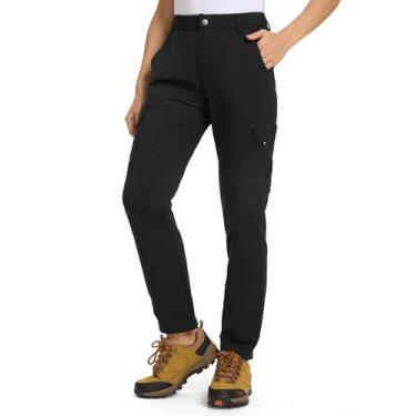 Imagem de Calças cargo femininas TBMPOY leves e resistentes à água