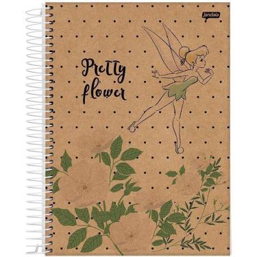 Imagem de Caderno Capa Dura Tinker Bell Kraft 160 Folhas - Jandaia