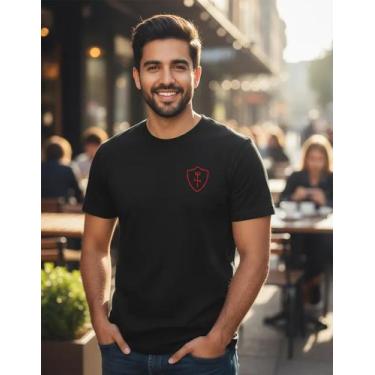 Imagem de Camiseta Exu Entidade Candomblé Umbanda Masculina - Blackchic, GG