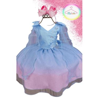 Imagem de Vestido Infantil Festa Sereia