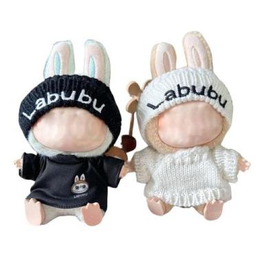 Imagem de Doll Clothes Labubu 17 cm Doll Outfit Suspensórios, Calças x2 - Marca 