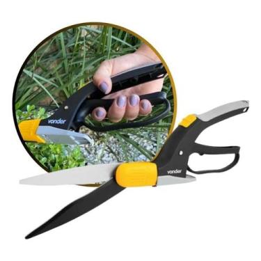 Imagem de Tesoura para cortar grama alicate corta grama tesoura de poda podar ga