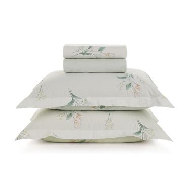 Imagem de Jogo De Cama Queen Karsten 200 Fios 100% Algodão Lydia