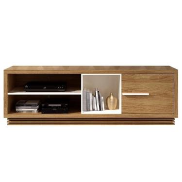 Imagem de Rack 1 Porta Para Tv 42 Polegadas Ra2002 Natural Off White Tecno Mobili Natural Off White