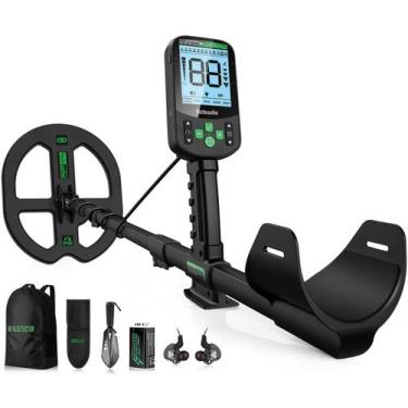 Imagem de Detector de metais Hazlewolke DD60 à prova d'água com 122 cm de profun