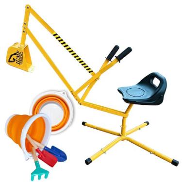 Imagem de Estrutura de aço para trampolim Kids Sandbox Digger Toy Jump Tastic - 
