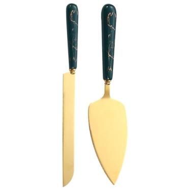 Imagem de STOBAZA Ferramenta de cozimento, faca, pá, ferramenta de corte de pastelaria para decoração de bolos, kit de facas de bolo de casamento