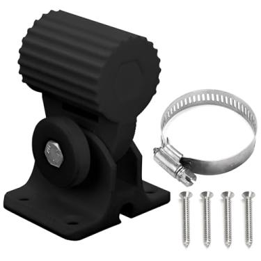 Imagem de Foruly Kit de suporte de parede para Ubiquiti Nanostation Ns-5ac Lo0o5ac Nsm5 Locom5 Nsm2 Locom2 Ltu Lite branco (fibra de carbono preta)