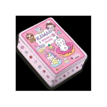 Imagem de Quebra cabeça kawaii - lata - GATO AMARELO