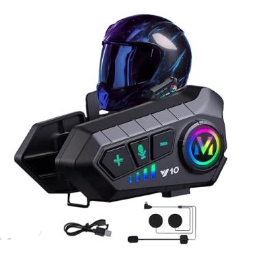 Imagem de Fone Ouvido Capacete Bluetooth Headset Sem Fio Comunicador