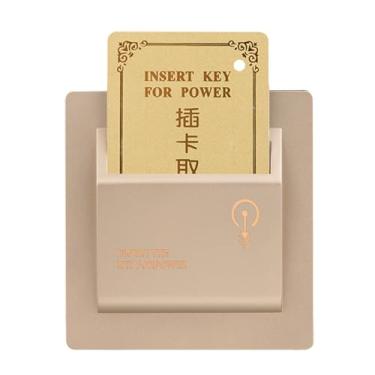 Imagem de Generic Interruptor de Cartão Arbitrariamente Hotel de Alta Potência 40A - Ouro