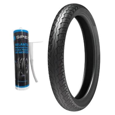 Imagem de Pneu 80/100-18 47P Dianteiro Levorin Matrix Uso Sem Camara Cg 125 150 160 Fan Titan Job 150 Haojue Dk150 + Selante Spec