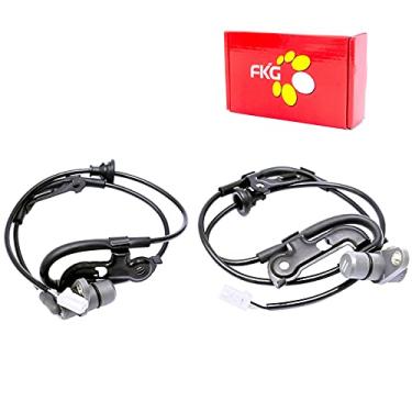 Imagem de FKG Sensor de velocidade da roda ABS traseiro esquerdo e direito ALS265 ALS266 para Lexus ES300 3.0L Toyota Camry 2.2L 3.0L, 95-04 Toyota Avalon 3.0L, 99-03 Toyota Solara 2.2L 3.0L, conjunto de 2