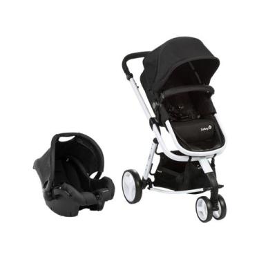Imagem de Carrinho de Bebê com Bebê Conforto Safety 1st TS Mobi Duo 3 Rodas até 