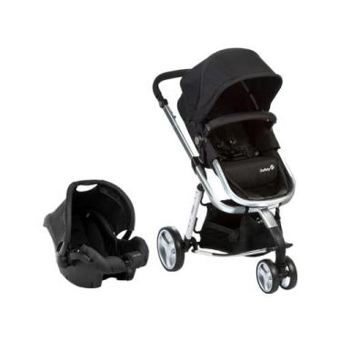 Imagem de Carrinho de Bebê com Bebê Conforto Safety 1st TS Mobi Duo 3 Rodas até 