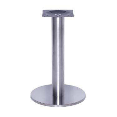 Imagem de Base de Mesa Beta Big em Inox 72,50 cm (Altura) com Disco Redondo - Or