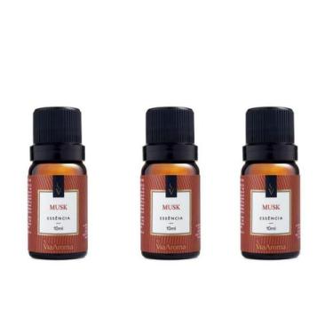 Imagem de Kit 3 Essências Musk - 10Ml Via Aroma