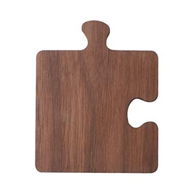 Imagem de Tigela de frutas, porta-copos de madeira de nogueira, porta-copos de bebidas para bar, restaurantes, escritório, pratos de jantar