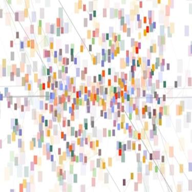 Imagem de Quadro Decorativo Neural Network Concept Conexões Artísticas para Ambientes Modernos 50x50cm