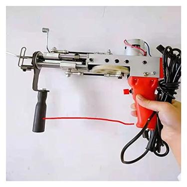 Imagem de Tapete de pilha cortada Tufting Tapete Elétrico Tufting Hand Loop Pile Cut Pile Carpet Weaving Flocagem Machines (Cor: TD-02 Loop Pile)