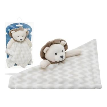 Imagem de Naninha bebê Leão com Prendedor de Chupeta