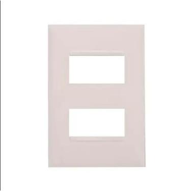 Imagem de Placa Pial Plus+ 4X2cm 2 Postos Separados Branco - Pial Legrand