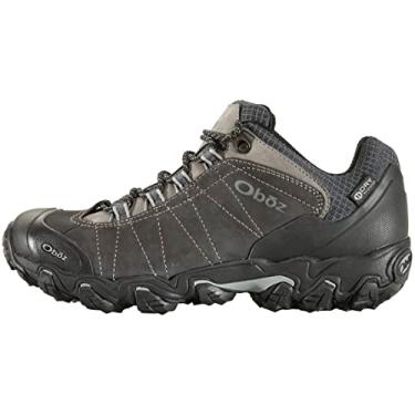 Imagem de Oboz Sypes Low Leather B-Dry Tênis de caminhada feminino, Dark Shadow, 45