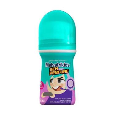 Imagem de Desodorante Roll-On Infantil Sem Perfume 65Ml Malvatrikids - Megalabs