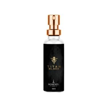 Imagem de Perfume Titan Black 15ml Moments Paris Alta Fixação