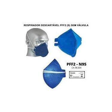 Imagem de Máscara PFF2 kit C/ 10 Peças - Delta Plus