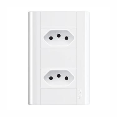 Imagem de CONJUNTO 2 TOMADAS 2P+T 20A 250V DISTANCIADAS MODULARE - FAME