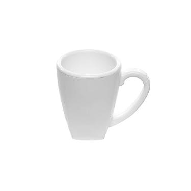 Imagem de Xícara Elegance Para Café 80ml Branca em Plástico Não Quebra Linha Profissional Cook