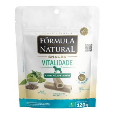 Imagem de Petisco Fórmula Natural Snacks Vitalidade Cães Adultos Portes Médio e 